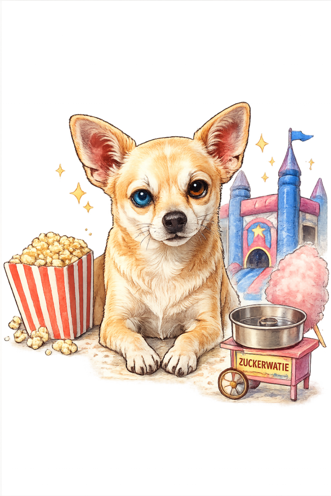 Hund liegend